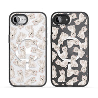 Motif de chien Westie