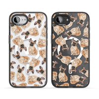 French Bulldog Watercolour Pattern