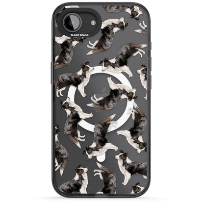 Border Collie Pattern Watercolour