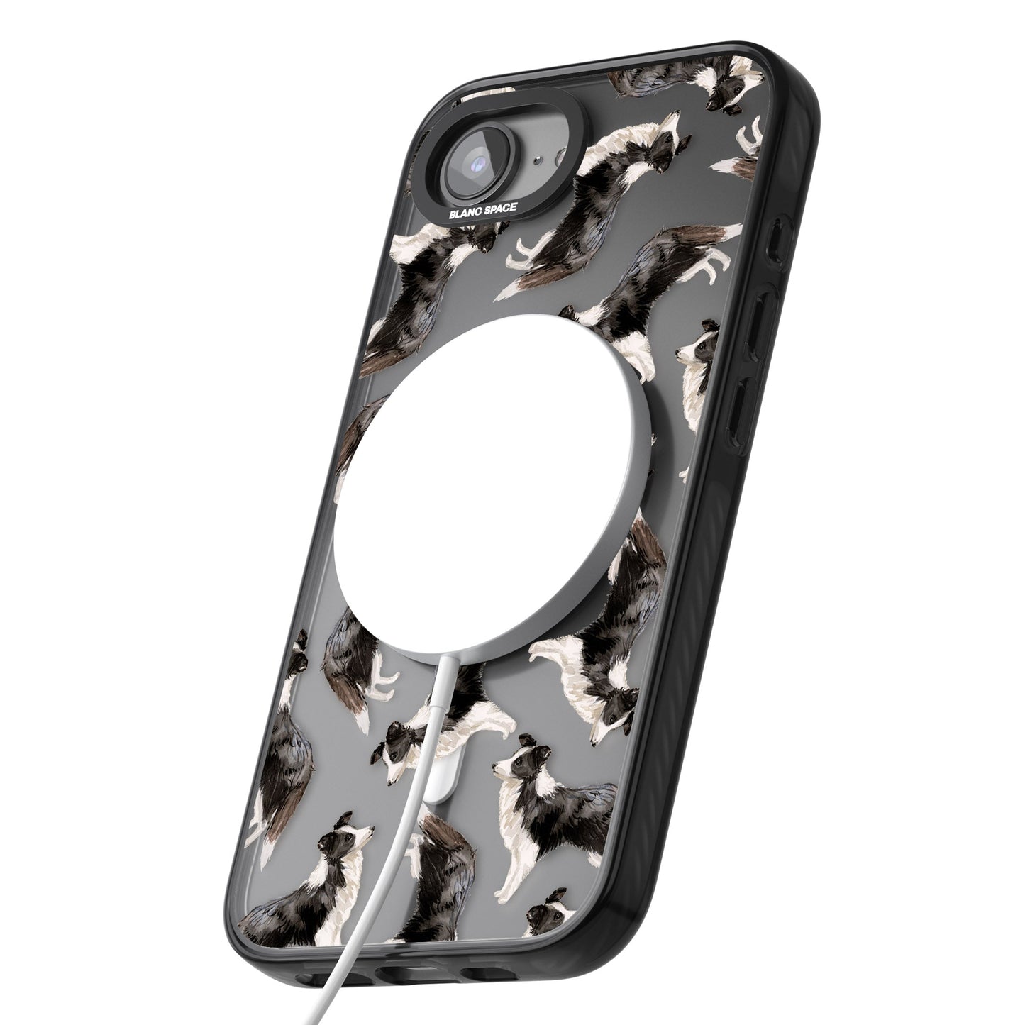 Border Collie Pattern Watercolour