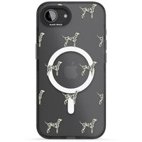 Motif de chien dalmatien