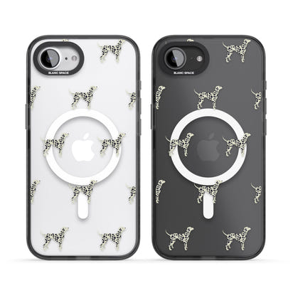 Motif de chien dalmatien