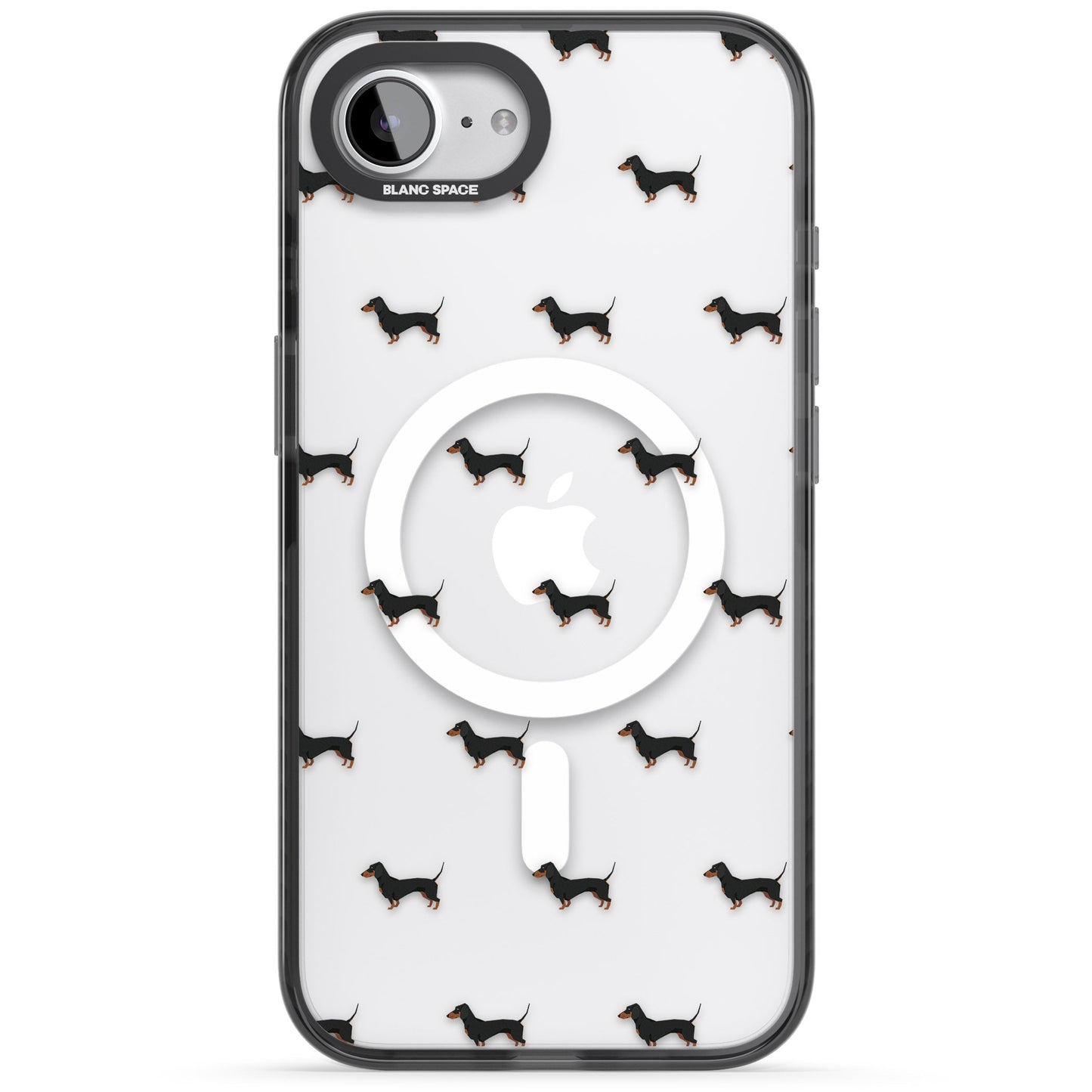 Dachshund Pattern Clear