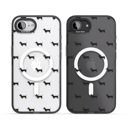 Dachshund Pattern Clear