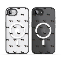 Dachshund Pattern Clear