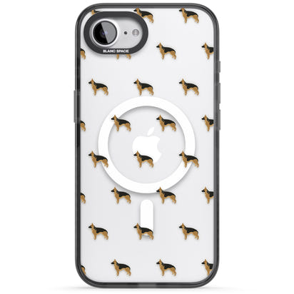 German Shepherd Pattern Clear