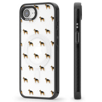 German Shepherd Pattern Clear