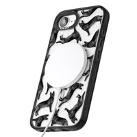 German Shepherd Pattern Black