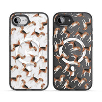 Beagle Watercolor Pattern