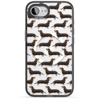 Dachshund Pattern Black Tan