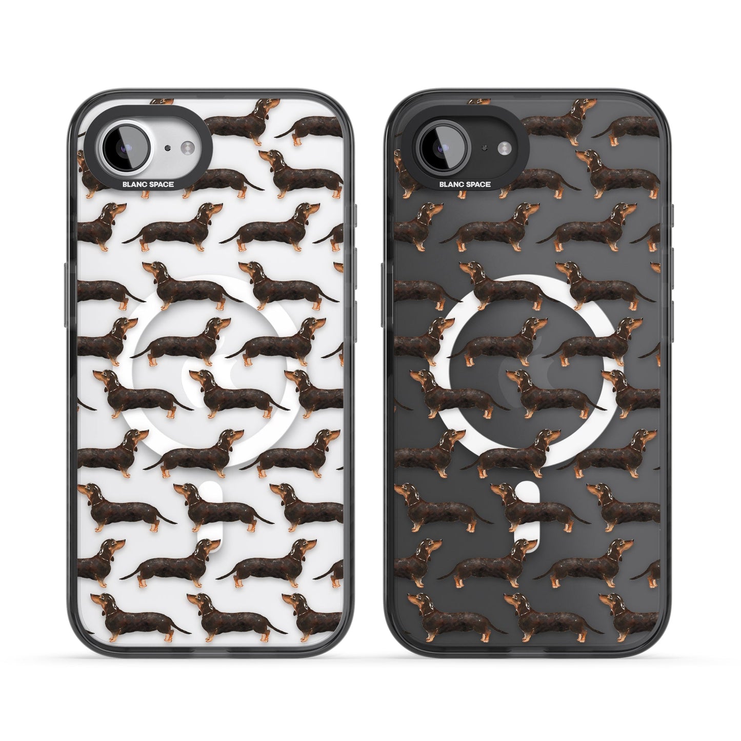 Dachshund Pattern Black Tan