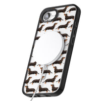 Dachshund Pattern Black Tan