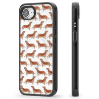 Dachshund Watercolor Dog Pattern