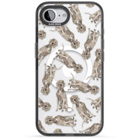 Weimaraner Watercolor Dog