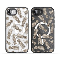 Weimaraner Watercolor Dog