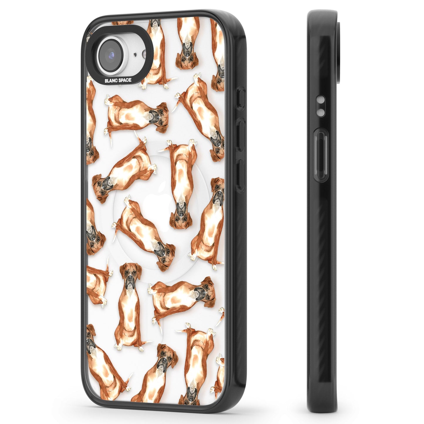 Boxer-Aquarell-Hundemuster