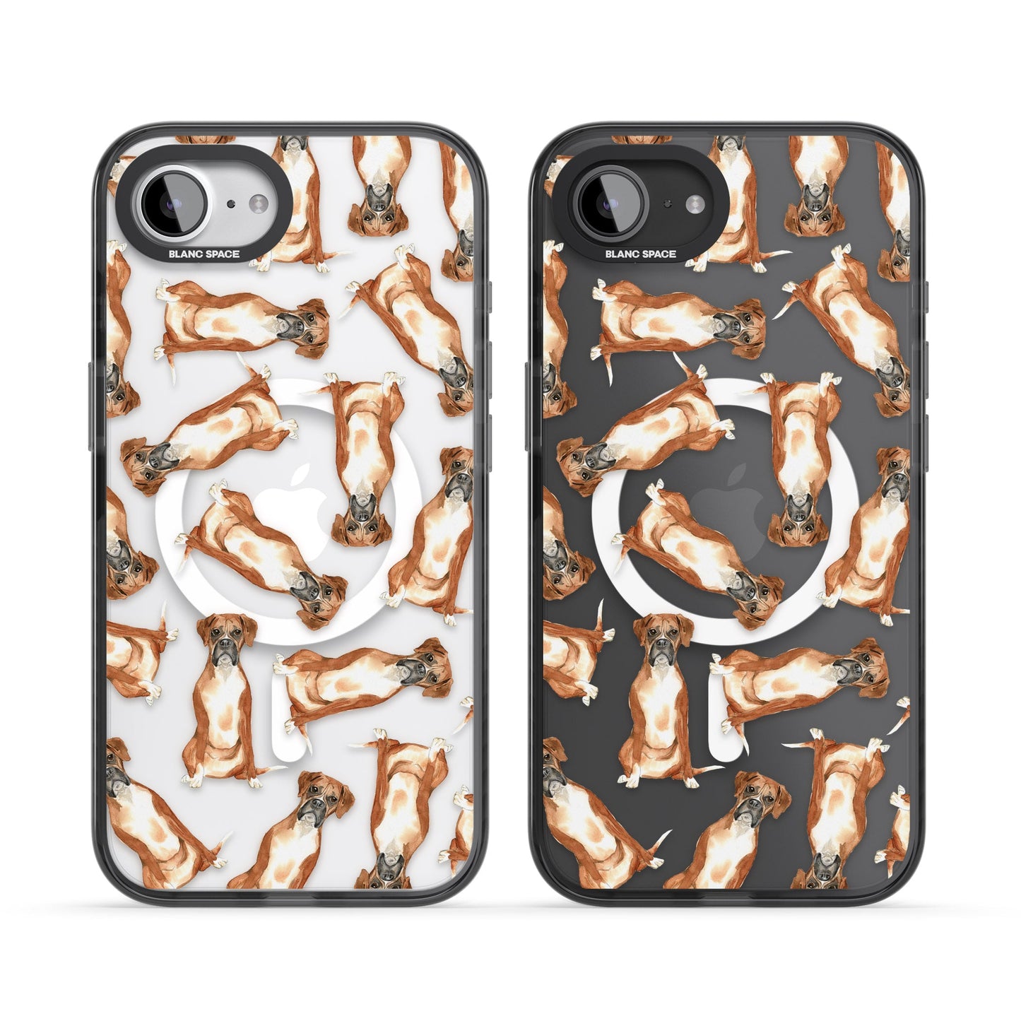 Boxer-Aquarell-Hundemuster