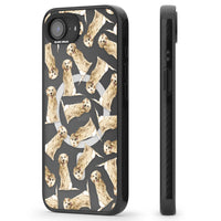 Motif aquarelle de Golden Retriever