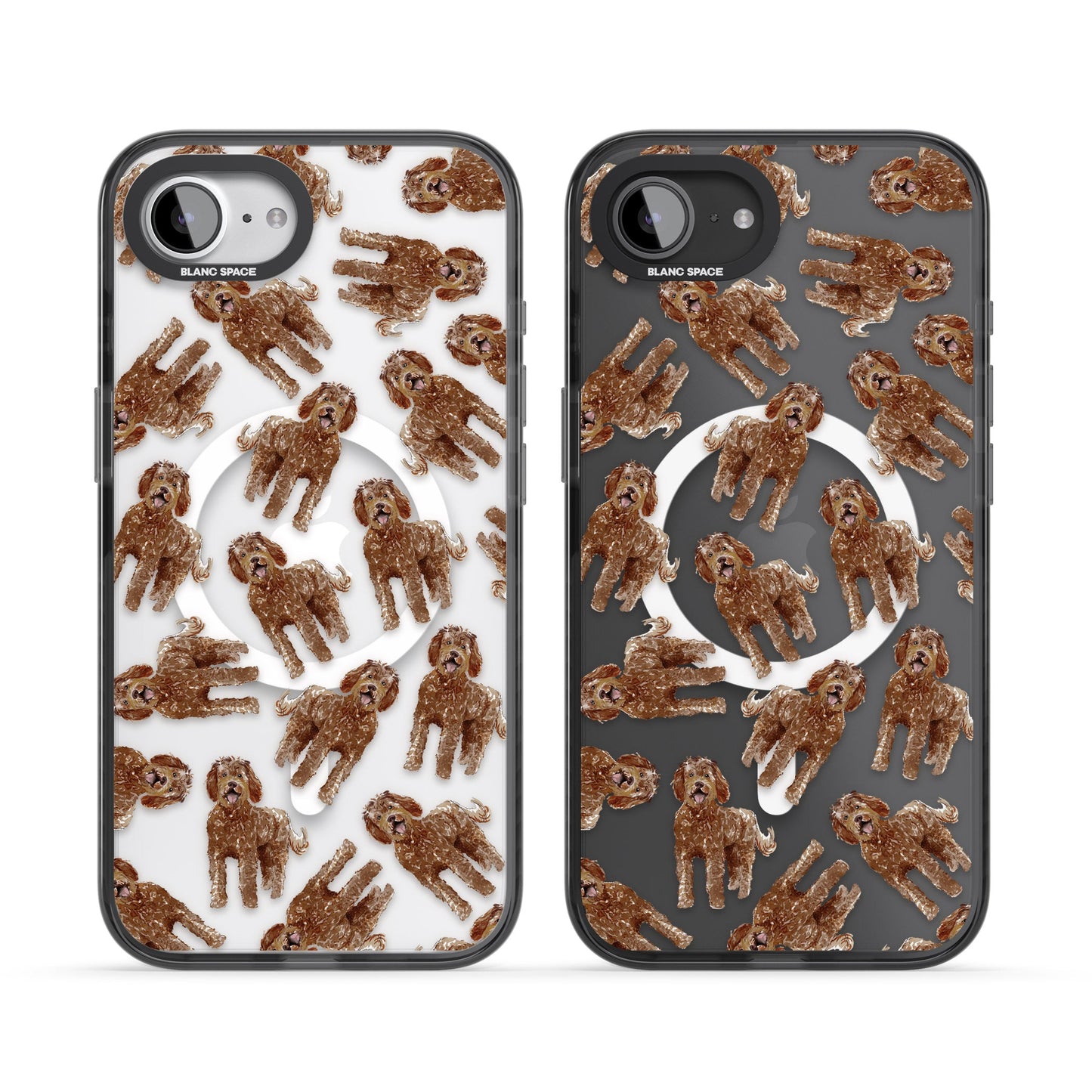 Labradoodle Brown Pattern