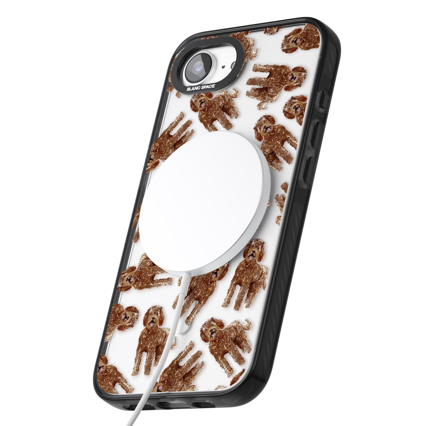 Labradoodle Brown Pattern