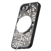 Aquarellzeichnung eines Zwergschnauzers