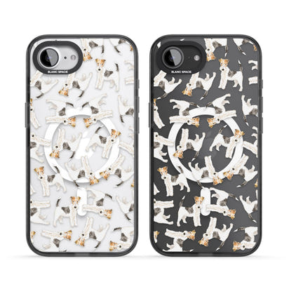 Wire Haired Fox Terrier Dog Pattern