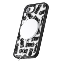 Black Cockapoo Watercolor