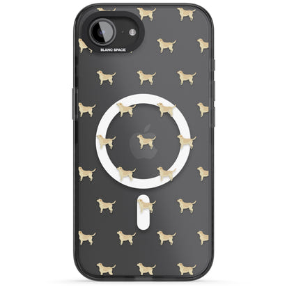 Tan Labrador Dog Pattern