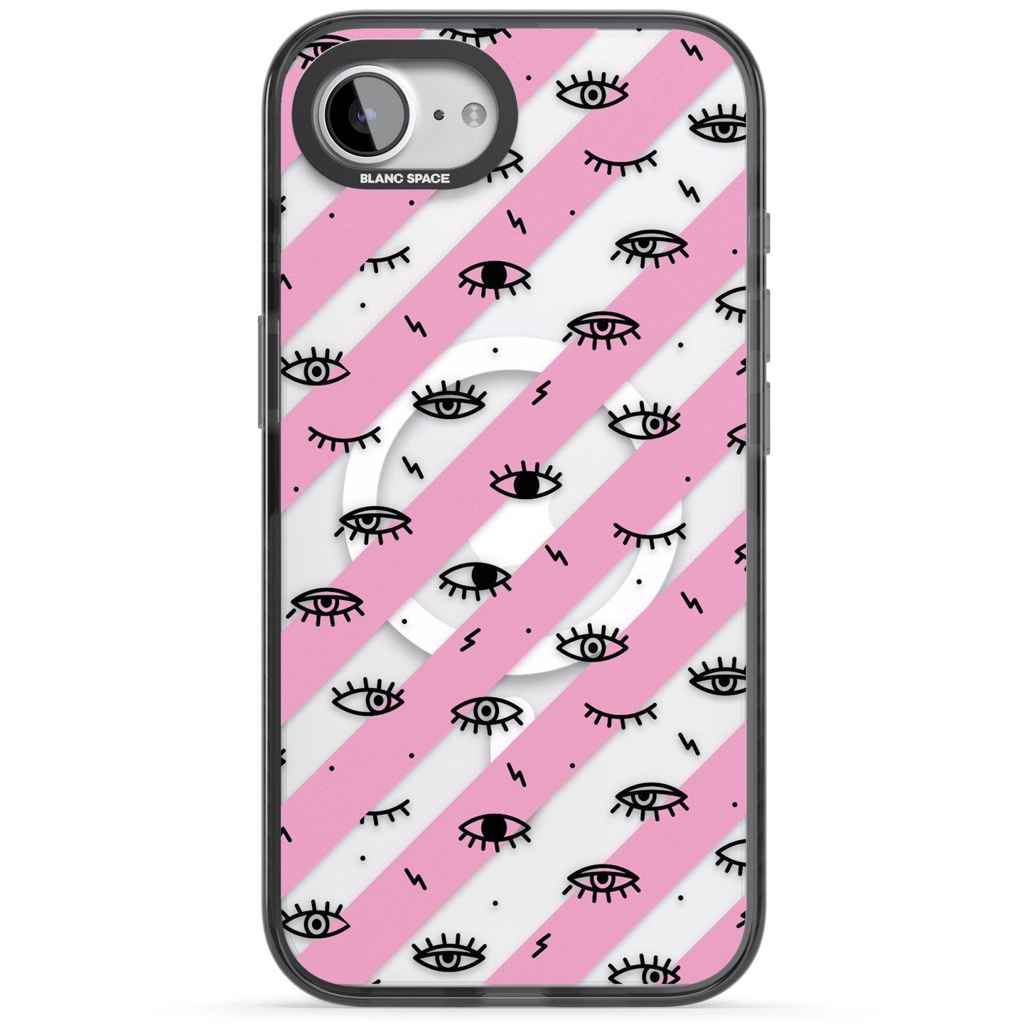 Pink Stripe Eyes