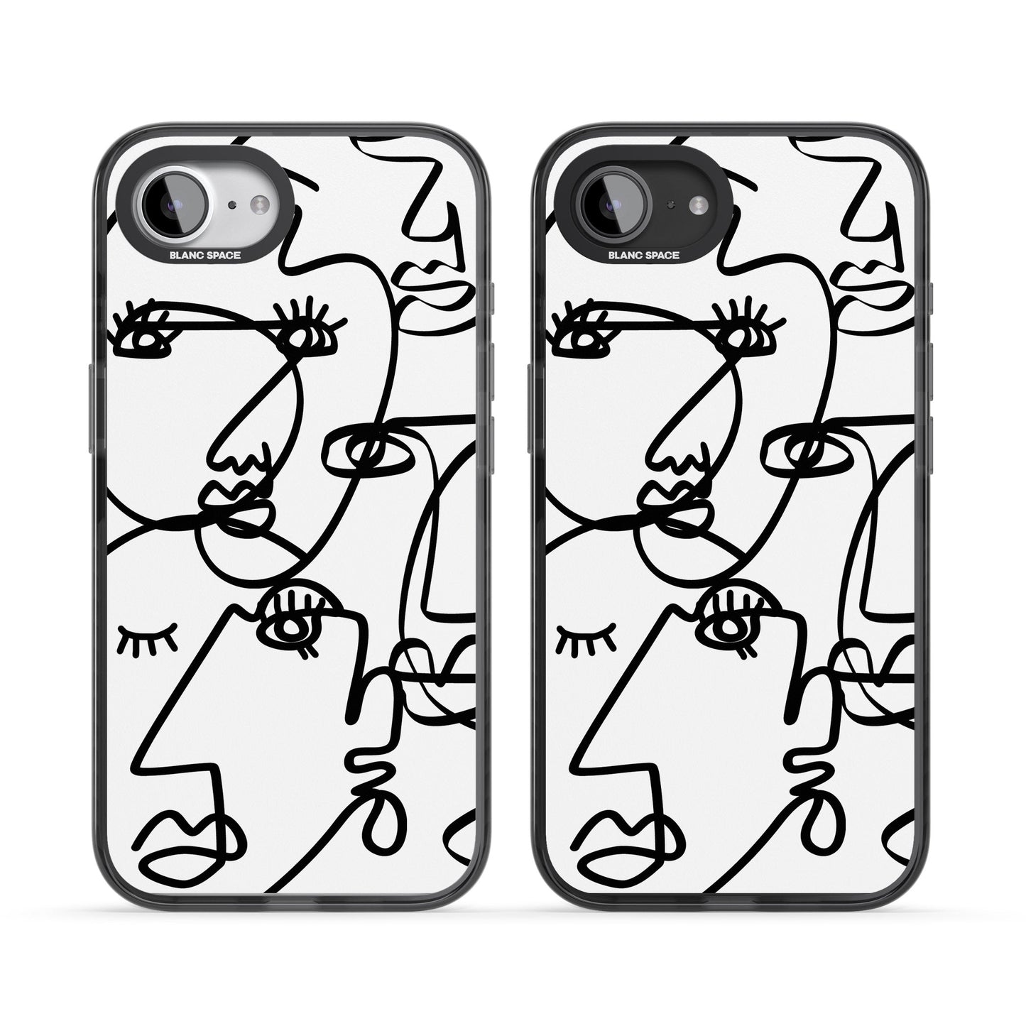 Art abstrait en noir et blanc