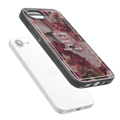 Wildflower Floral Quote