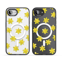 Daffodils Transparent Pattern