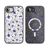 Pressed Violet Flower