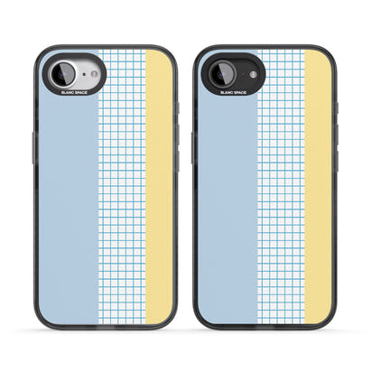 Abstract Grid Blue & Yellow