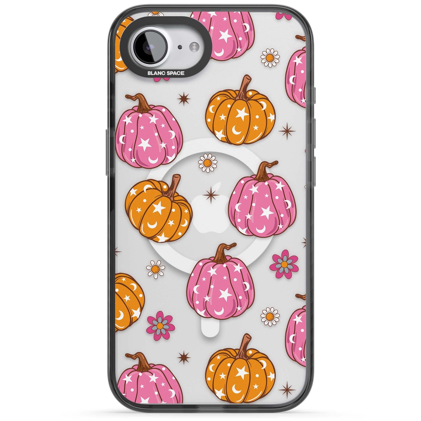 Motif de citrouilles Fleurs et Étoiles