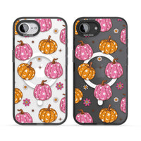 Motif de citrouilles Fleurs et Étoiles