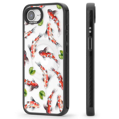 Aquarelle de poissons koi