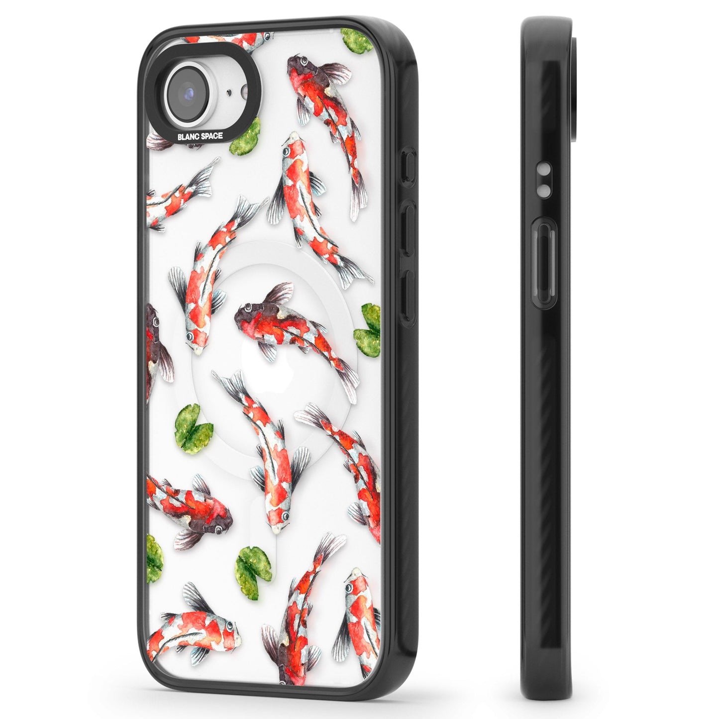 Aquarelle de poissons koi