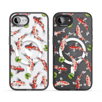 Aquarelle de poissons koi