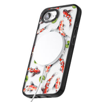 Aquarelle de poissons koi