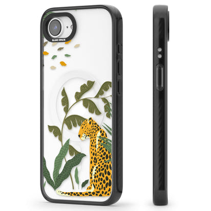 Grand motif de chat de la jungle