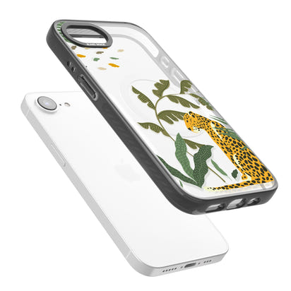 Grand motif de chat de la jungle