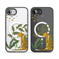 Grand motif de chat de la jungle