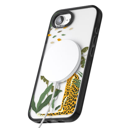 Grand motif de chat de la jungle