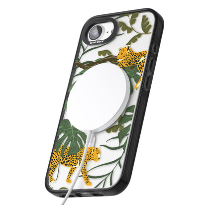 Motif chat de la jungle