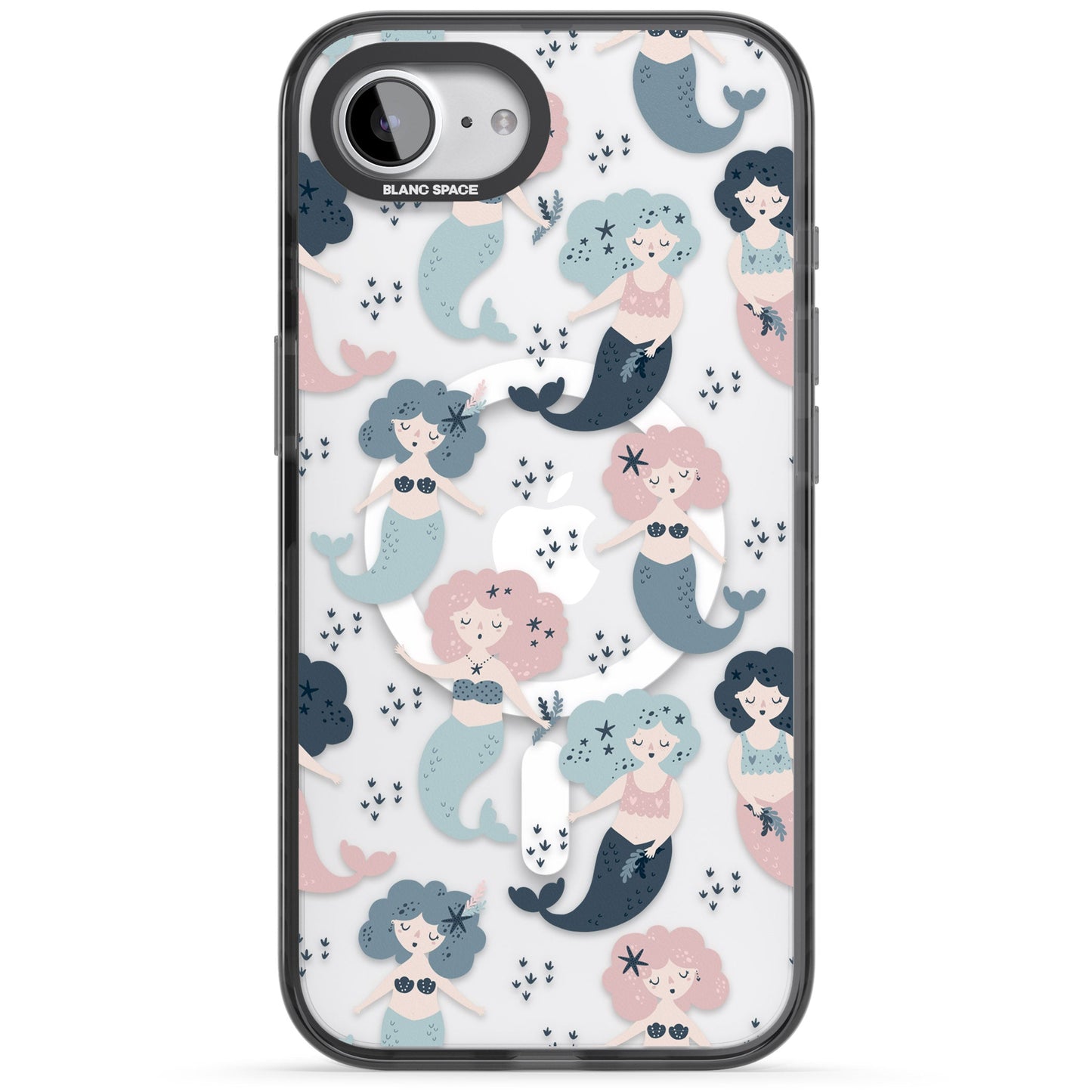 Pastellfarbene Meerjungfrauen