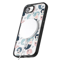 Pastellfarbene Meerjungfrauen