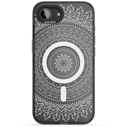 Intricate White Mandala