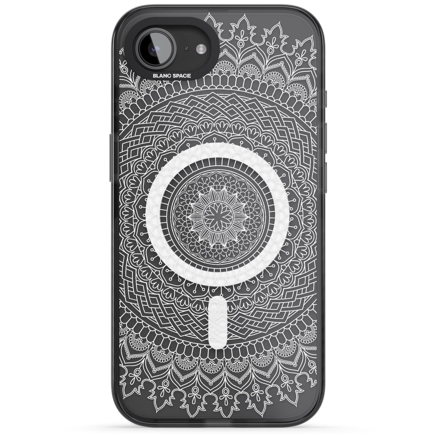 Intricate White Mandala