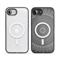 Intricate White Mandala